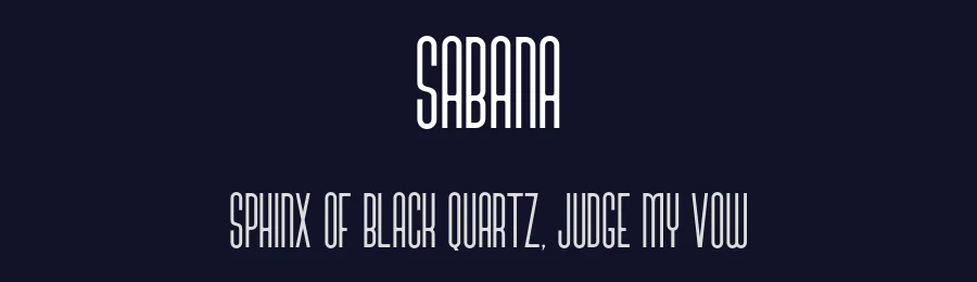 Sabana by Handpik — Sans Serif Font — thumbnail 2