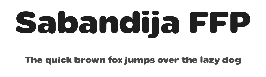 Sabandija FFP by deFharo — Sans Serif Font