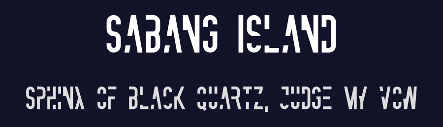 Sabang Island by Graphicfresh — Sans Serif Font — thumbnail 2