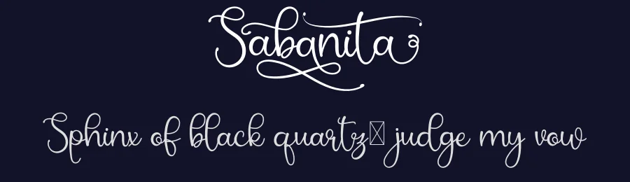 Sabanita by Airotype — Script Handwritten Font — thumbnail 2