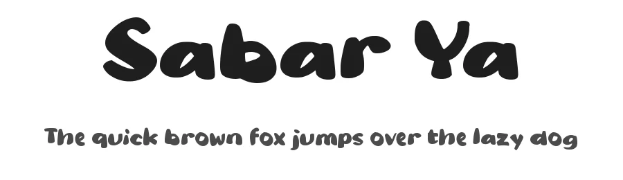 Sabar Ya