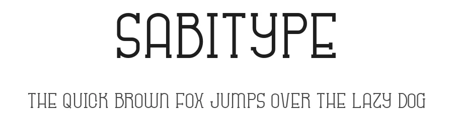 Sabitype by Sabit Kovacevic β Decorative Font