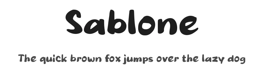 Sablone