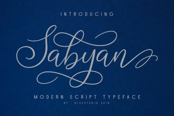 Sabyan Font by Bluestudio — Script Handwritten Font