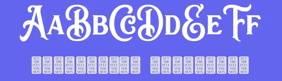 Sacred Bridge by Bombastype — Decorative Font — thumbnail 3
