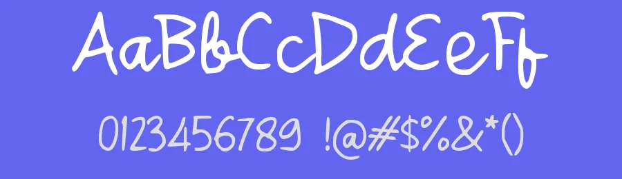 Sadolen Dalu by wepfont.com — Script Handwritten Font — thumbnail 3
