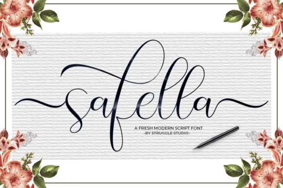 Safella Font by Struggle Studio — Script Handwritten Font
