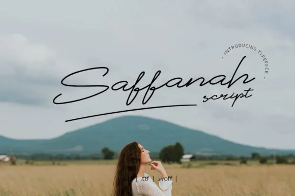 Saffanah Font by yantodesign — Script Handwritten Font