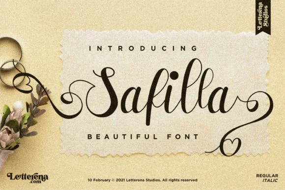 Safilla Font by Letterena Studios — Script Handwritten Font