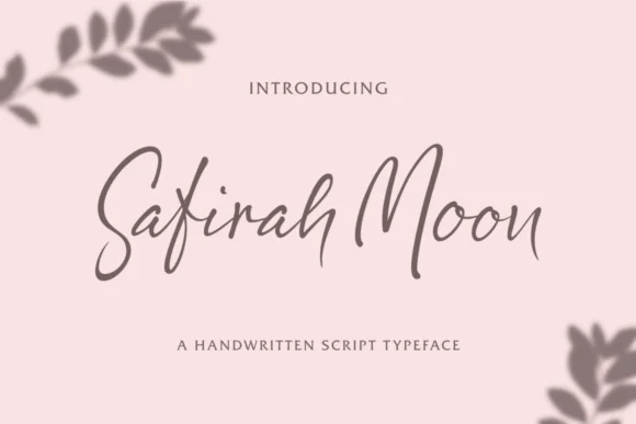 Safirah Moon Font by Kaisar Studio — Script Handwritten Font