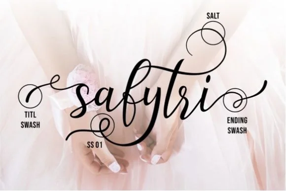 Safytri Font by syakaltype — Script Handwritten Font — thumbnail 2