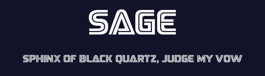 Sage by Faqih Fawaji — Display Font — thumbnail 2