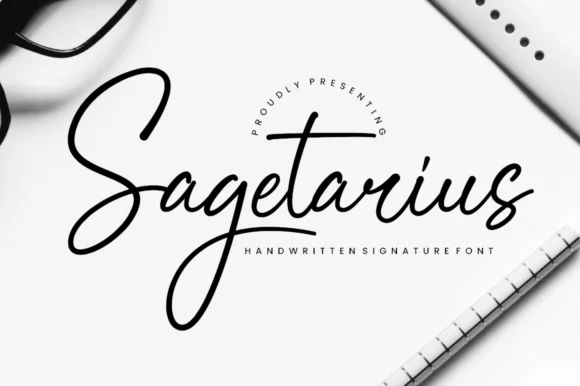Sagetarius Font by RasdiType — Script Handwritten Font