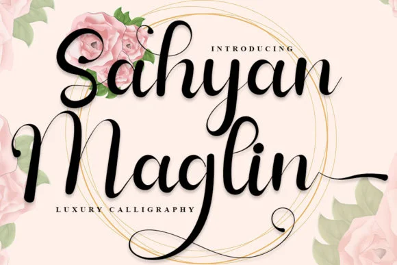 Sahyan Maglin Font by FreshTypeINK — Script Handwritten Font