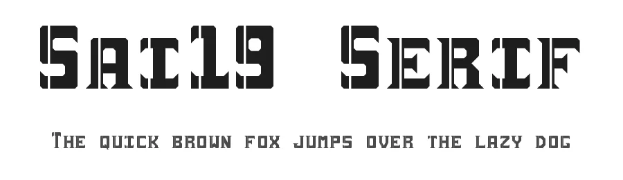Sai19 Serif