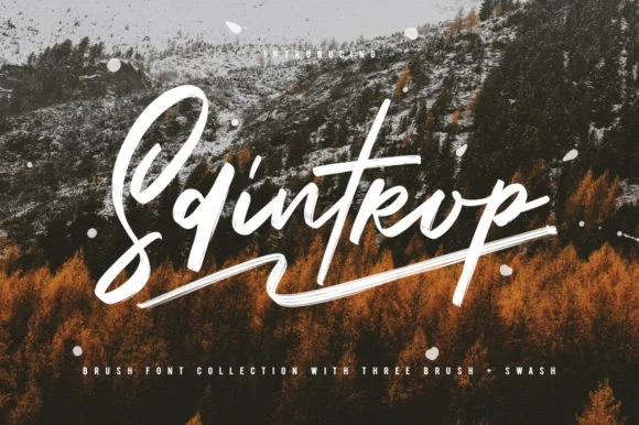 Saintrop Font by Maulana Creative — Script Handwritten Font