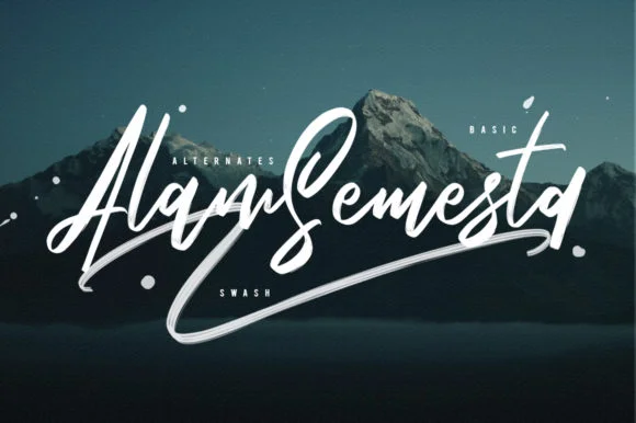 Saintrop Font by Maulana Creative — Script Handwritten Font — thumbnail 3