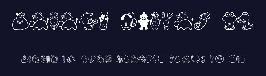 Sakabe Animal 03 by Takasakiyama — Dingbats Font — thumbnail 2