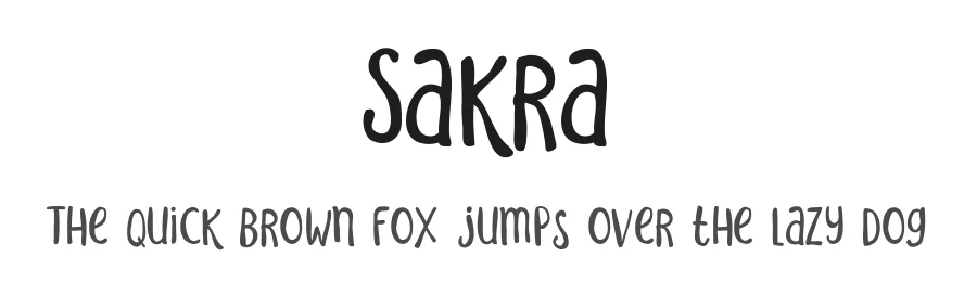 Sakra by Letterhend Studio — Decorative Font