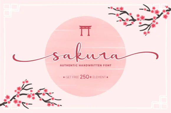 Sakura Font by Nirmala Creative by Nirmala Creative — Script Handwritten Font