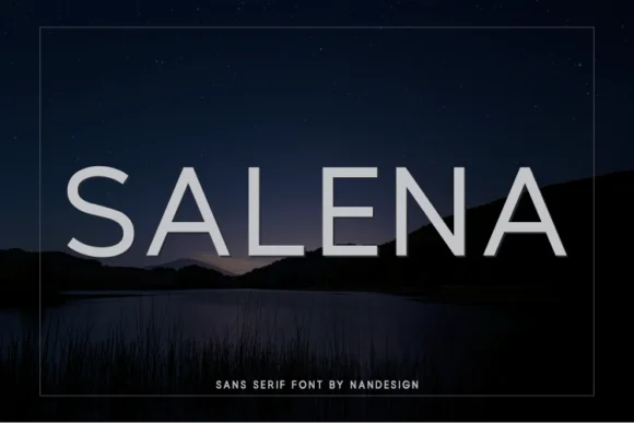 Salena Font by Nan Design — Wedding Font