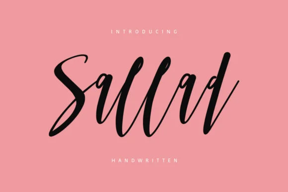 Sallad Font by Maulana Creative — Script Handwritten Font