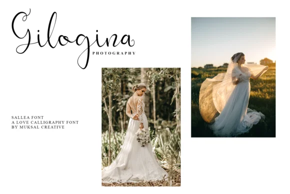 Sallea Font by Muksal Creative — Script Handwritten Font — thumbnail 3