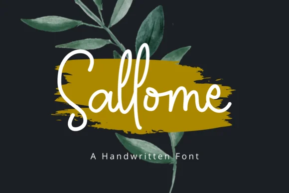 Sallome Font by Rahagita Studio — Wedding Font