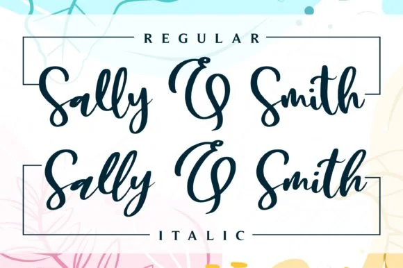 Sally & Smith Font by Letterena Studios — Script Handwritten Font — thumbnail 3