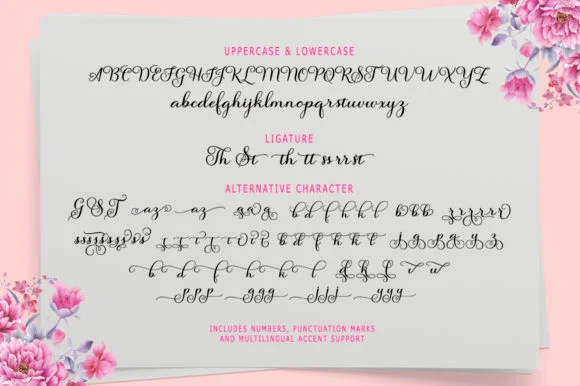 Salsadila Font by rastype1010 — Wedding Font — thumbnail 8