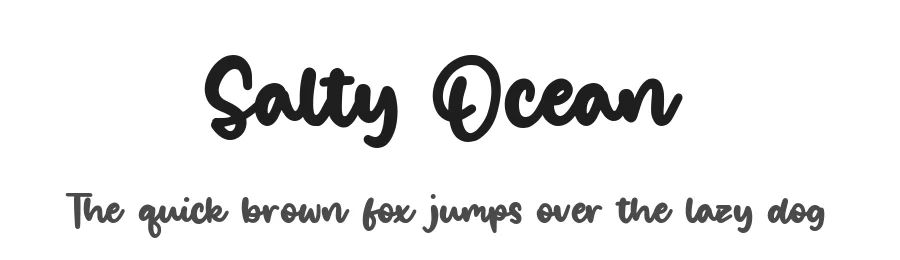 Salty Ocean