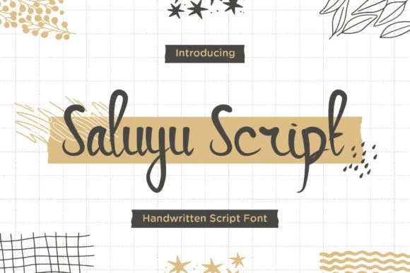 Saluyu Font by TypeFactory — Script Handwritten Font