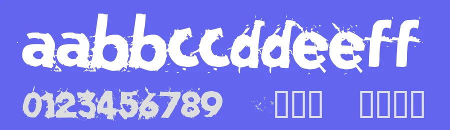 Salvation by Toxic Type — Decorative Font — thumbnail 3