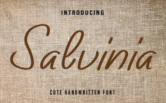 Salvinia Font by Farz Studio — Serif Font