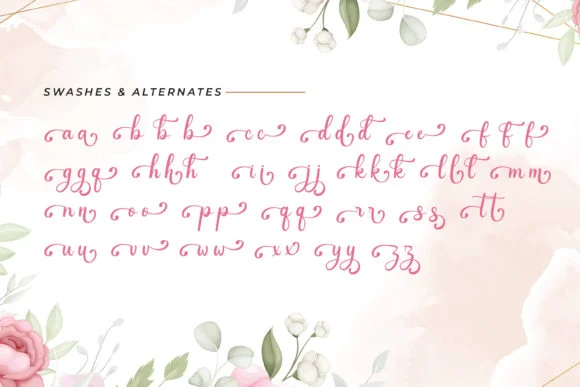 Salyland Font by lovehanystd — Script Handwritten Font — thumbnail 9