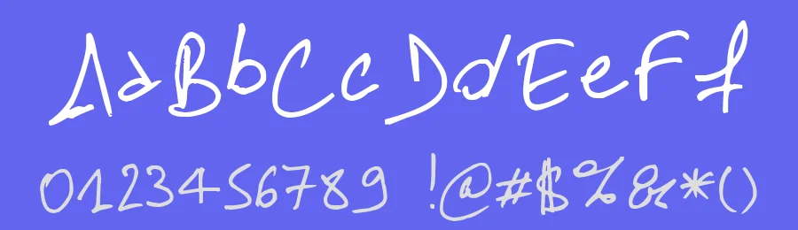 SamDam by Eric — Script Handwritten Font — thumbnail 3