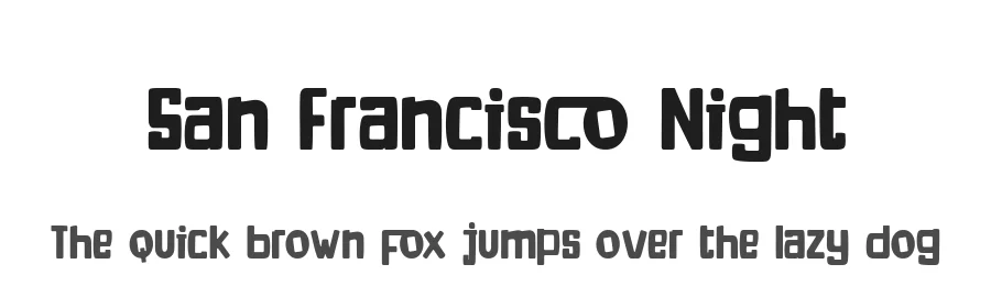 San Francisco Night