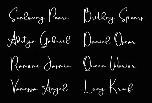 Sanderyna Font by Sealoung — Script Handwritten Font — thumbnail 9