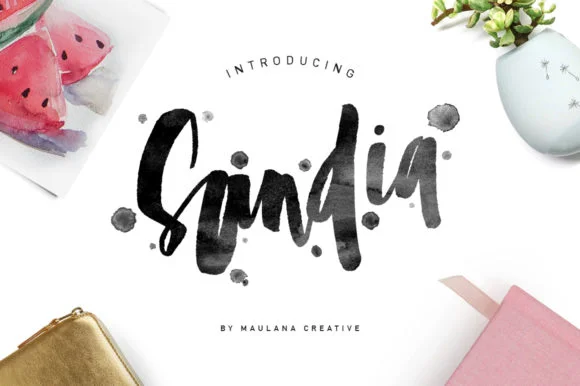 Sandia Font by Maulana Creative — Script Handwritten Font