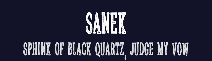 Sanek by ipassas design — Decorative Font — thumbnail 2