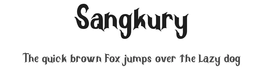Sangkury by StringLabs Creative Studio — Decorative Font