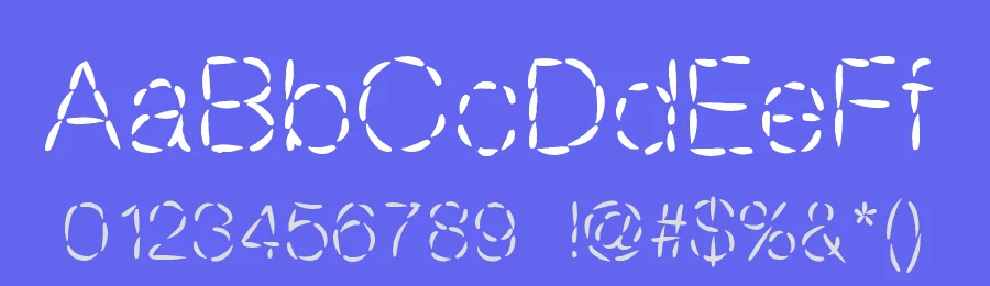 Sans Couture by Lionel Pailloncy — Decorative Font — thumbnail 3