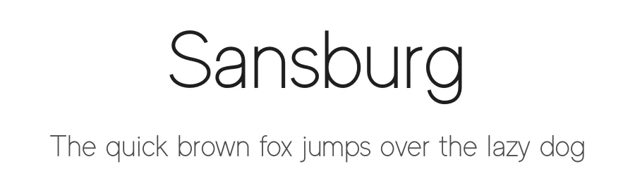 Sansburg by Andrimada Creative — Sans Serif Font