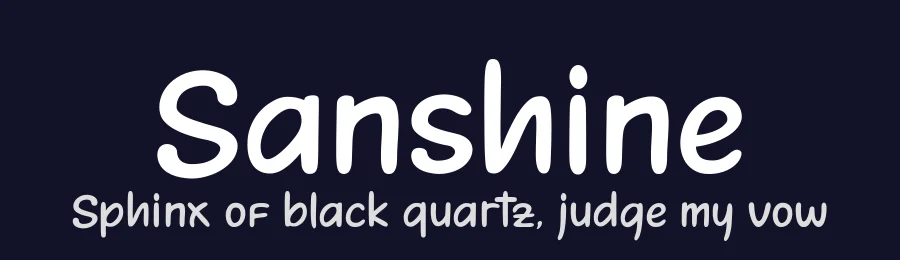 Sanshine by Typeline Studio — Decorative Font — thumbnail 2