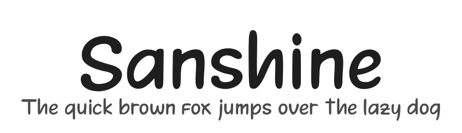 Sanshine by Typeline Studio — Decorative Font