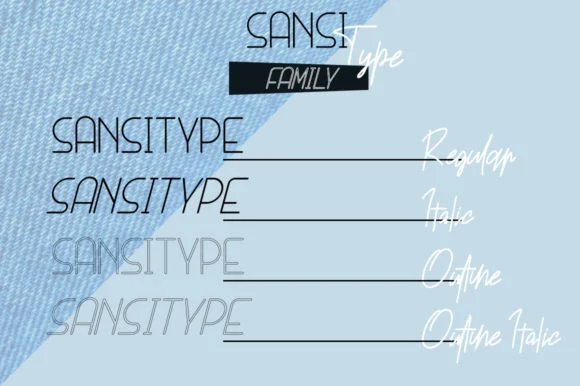Sansi Type Duo Font by attypestudio — Script Handwritten Font — thumbnail 7