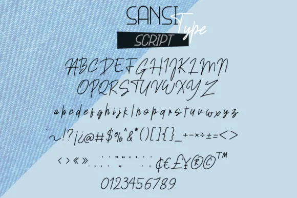 Sansi Type Duo Font by attypestudio — Script Handwritten Font — thumbnail 8