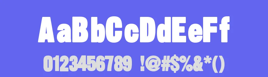 Sans Thirteen Black by Manfred Klein — Sans Serif Font — thumbnail 3