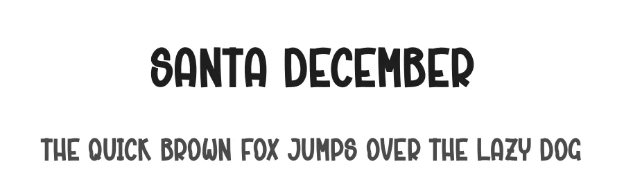 Santa December