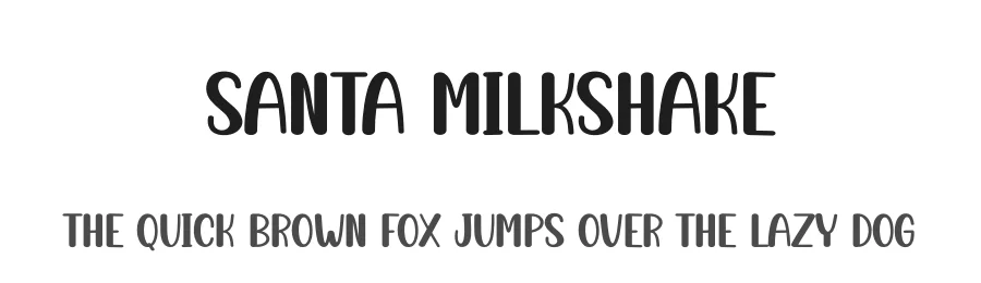 Santa Milkshake